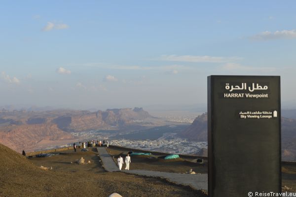 Aussichtspunkt Harrat Viewpoint AlUla Saudi Arabien 